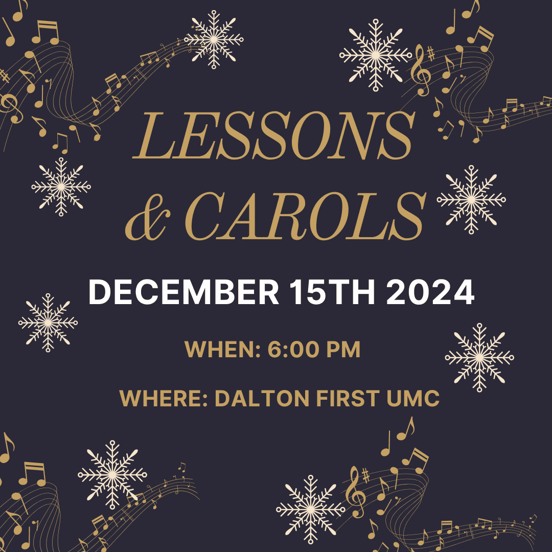 lessons and carols save the date