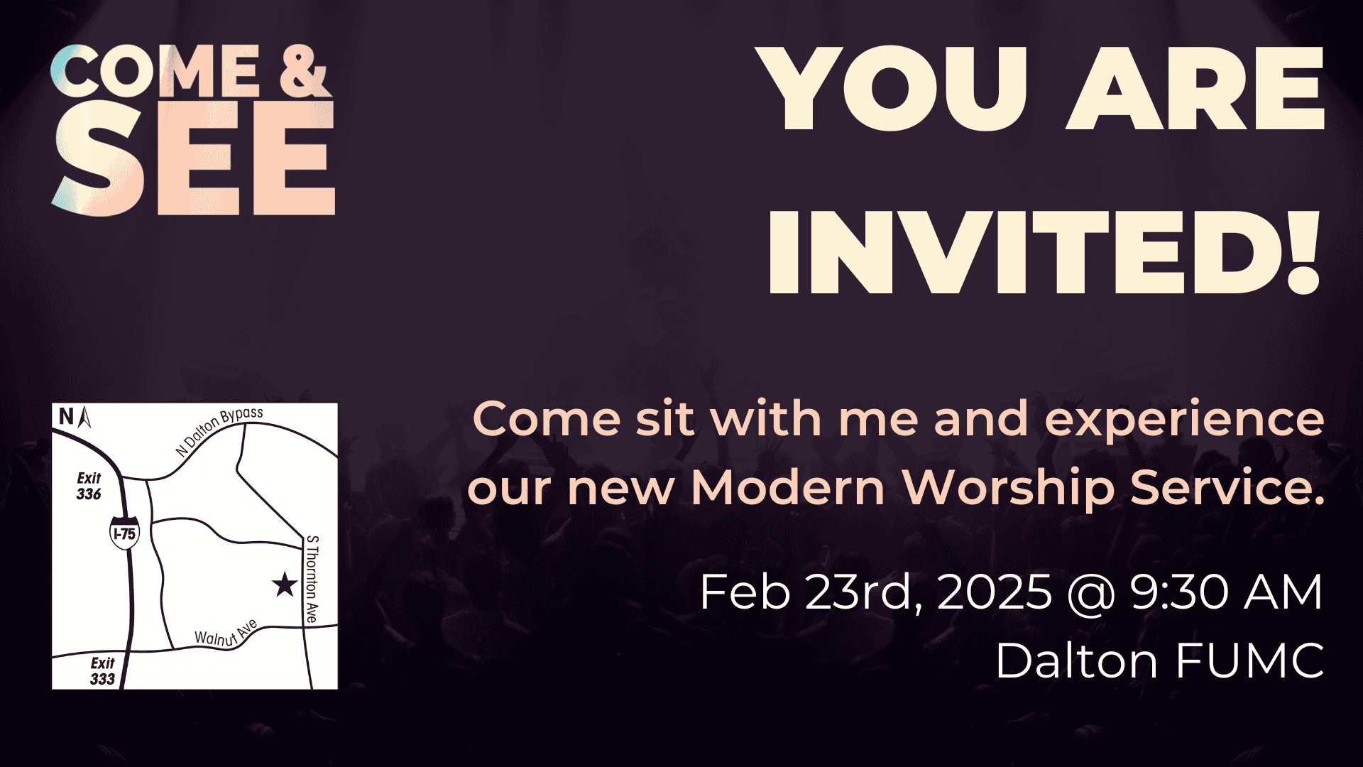 you are invited!