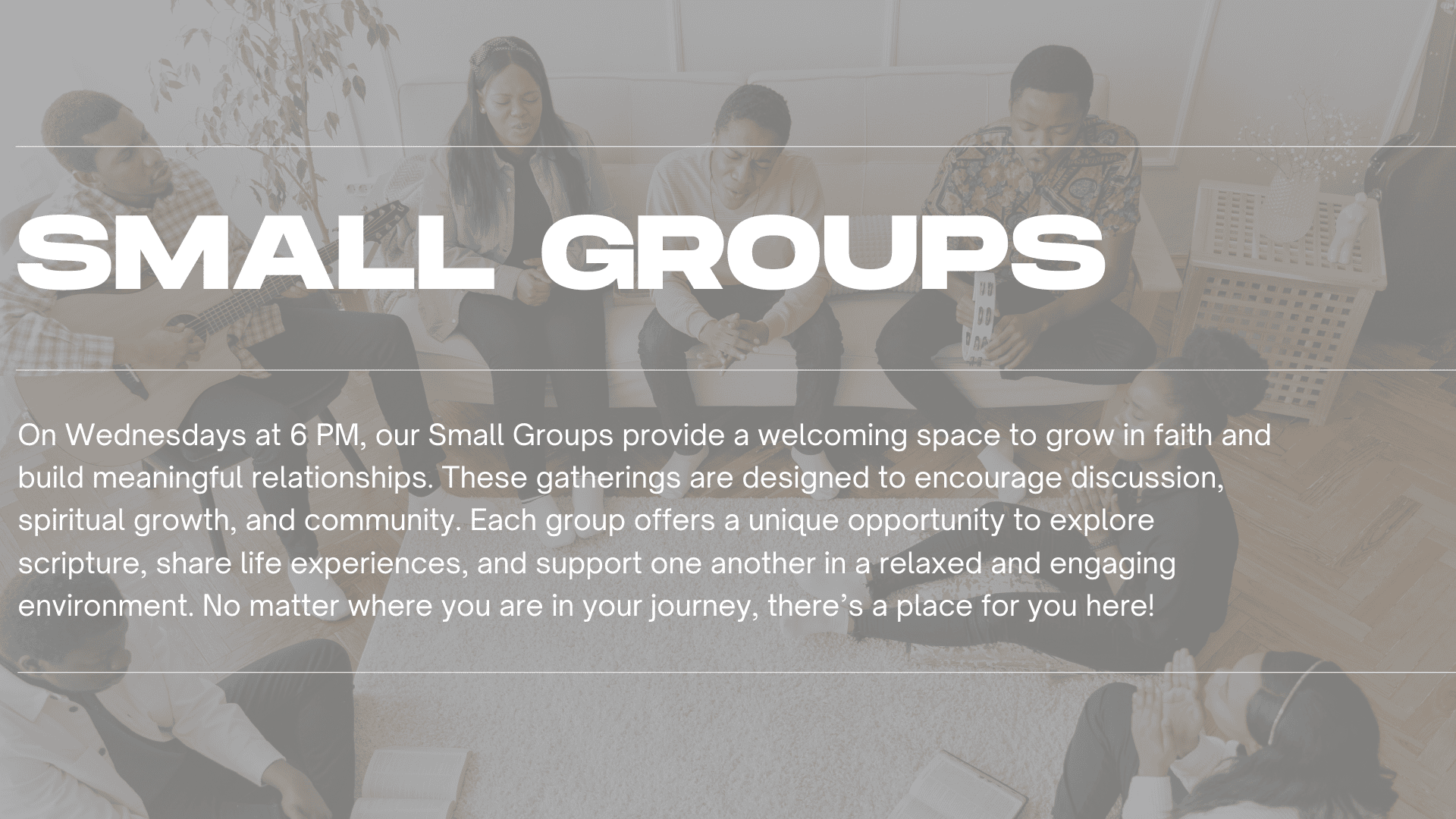 small groups